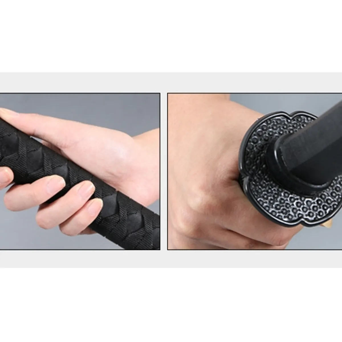 ZG JOYAS - Espada Bokken Madera Calidad 100cm 750g Kendo Iaido Negro