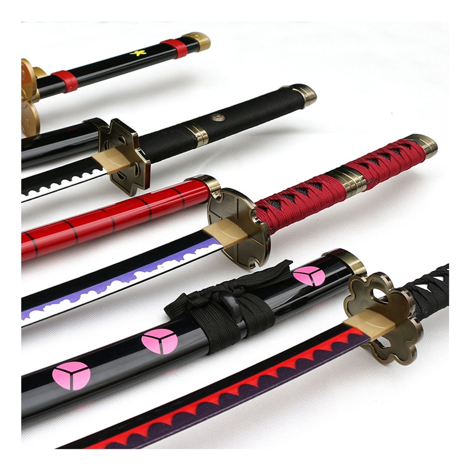 ZG STORE Espada Katana One Piece Enma Cosplay Zoro Oden Madera