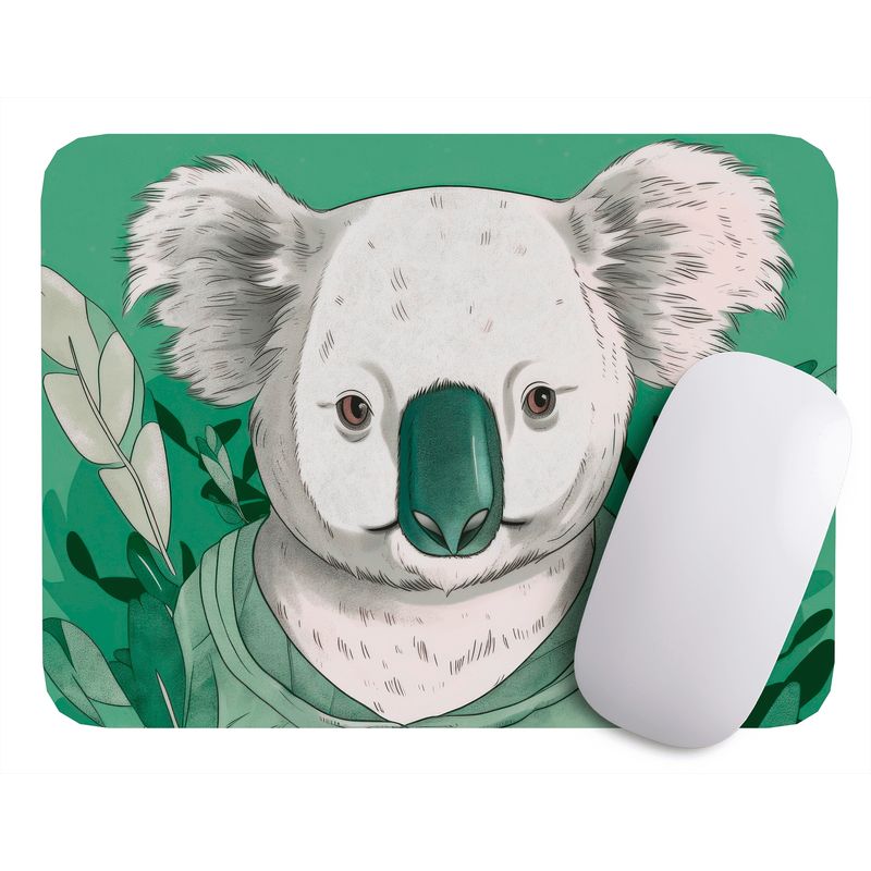 GENERICO - Mouse Pad Koala Arte de animales - 17cm X 21cm D38