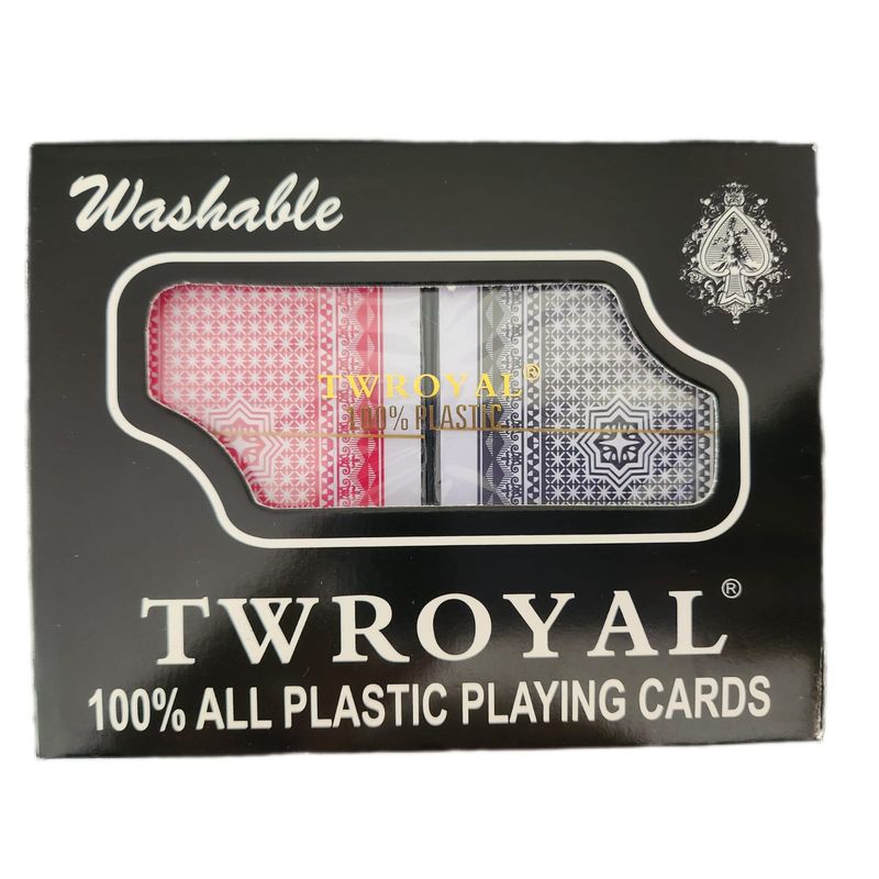 GENERICO - Juego De Mesa Cartas Naipes Royal Plástico Lavable