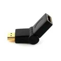 MALIK - Adaptador Unión Copla De Cable Hdmi L 90 Grados