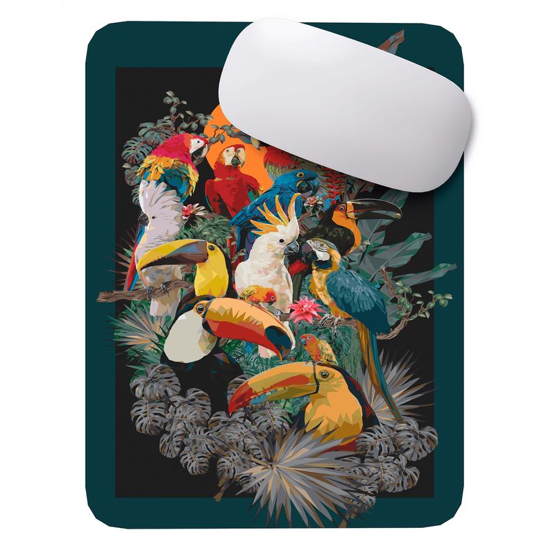 GENERICO - Mouse Pad Aves Arte de animales - 17cm X 21cm D60