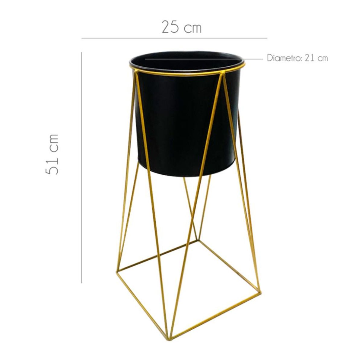 GENERICO - Maceta Macetero Pedestal Decorativo