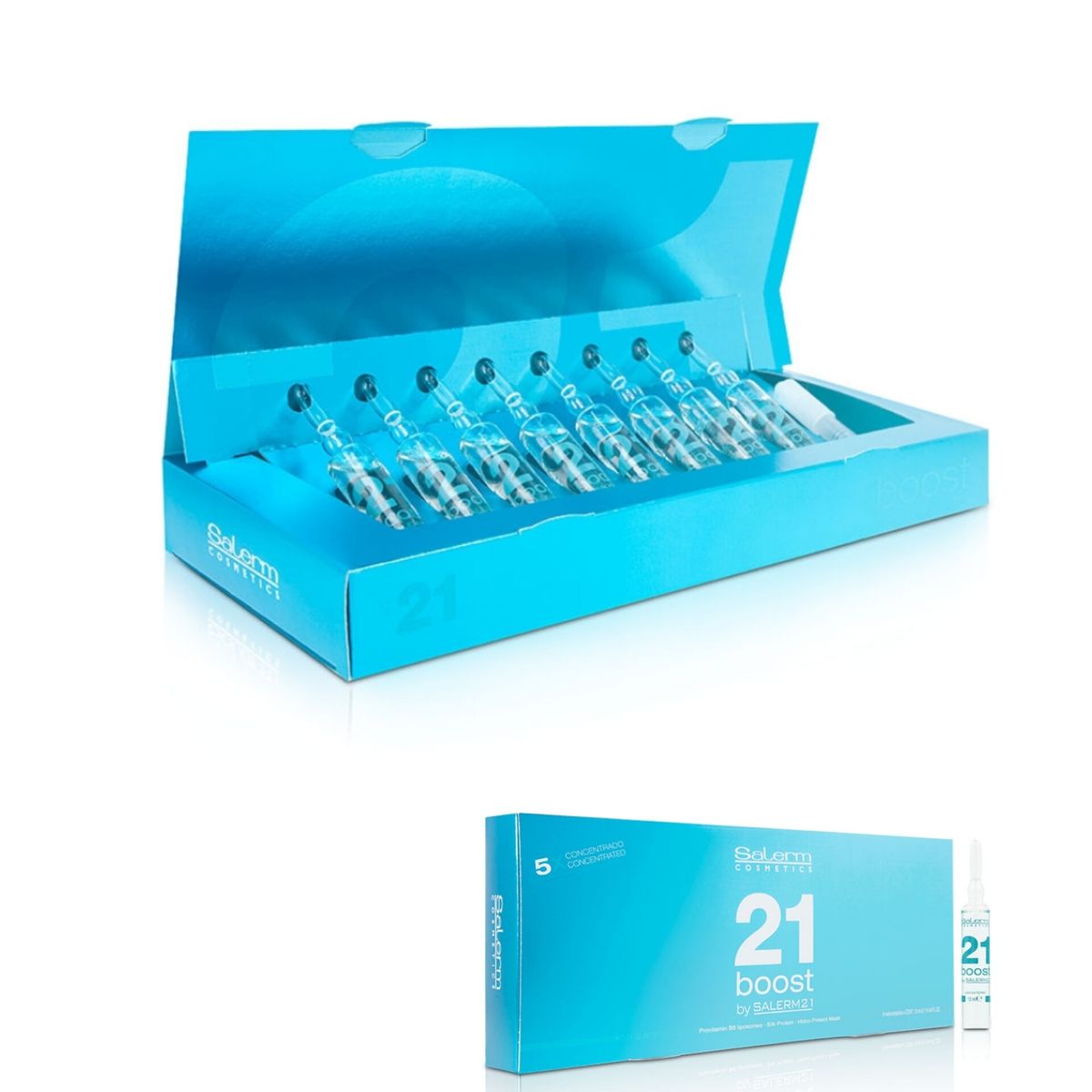 SALERM - Salerm Ampollas Provitamina B5 Silkprotein Boost 21 (8x13ml).-