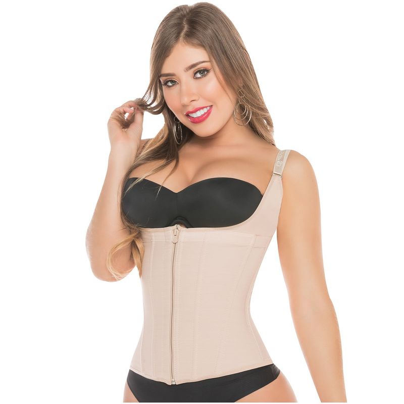 FAJAS SALOME - Faja Chaleco Moldeador con tiras removibles 313 Fajas Salome