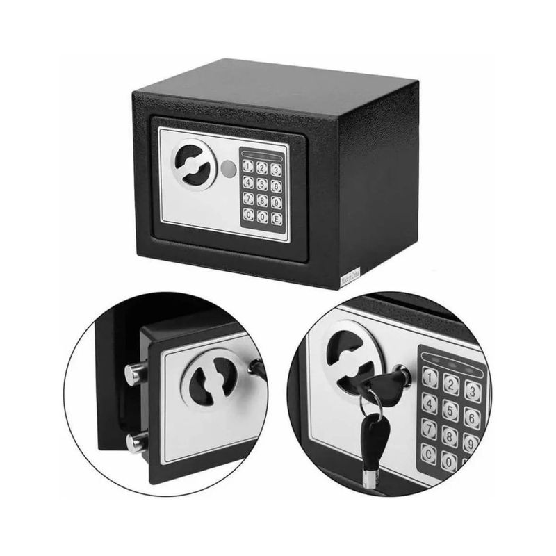 GENERICO - Caja Fuerte Electronica Combinacion de clave Seguridad ITM724
