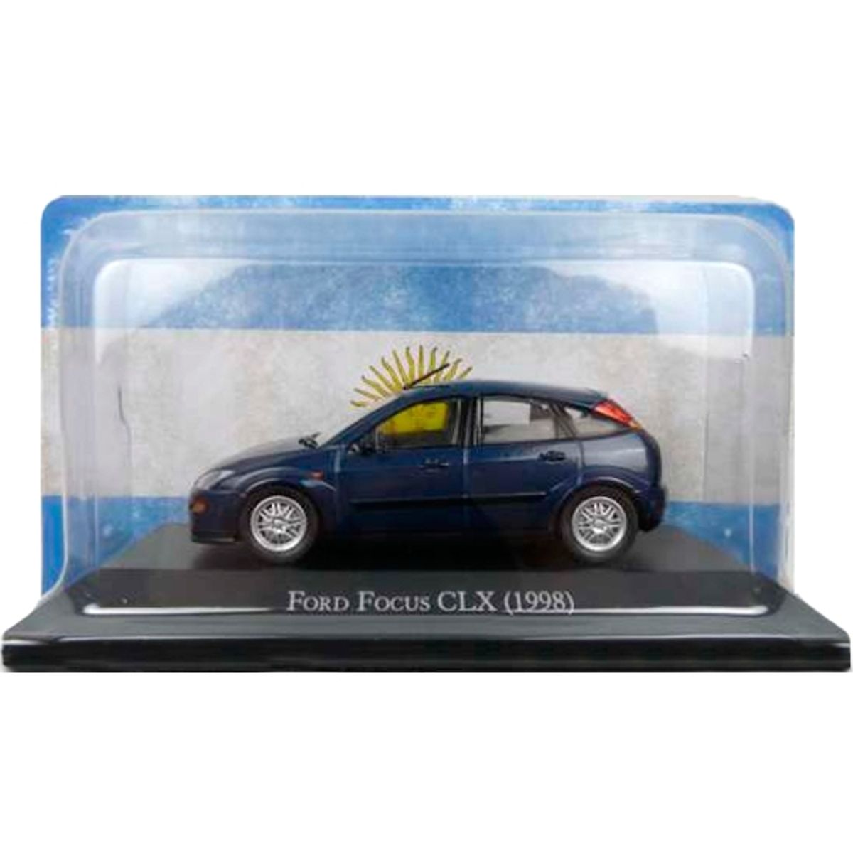 GENERICO - MAGAZINE ARG57 1:43, 1998, FORD FOCUS, BLUE