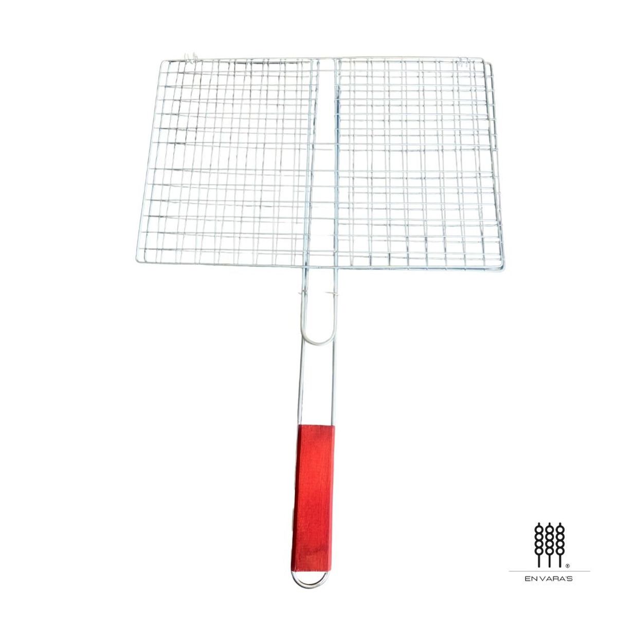 GENERICO - Parrilla grill Bbq parrilla 28x23cms vegetales carnes