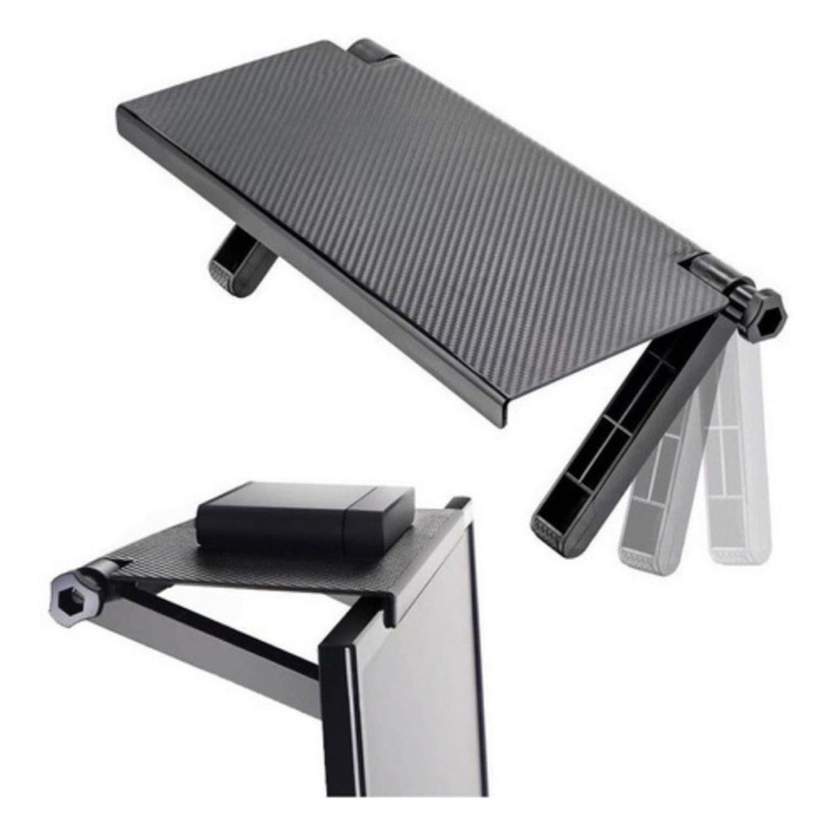 GENERICO - Repisa Estante Soporte Sobre Pantalla Tv Ajustable Plegable