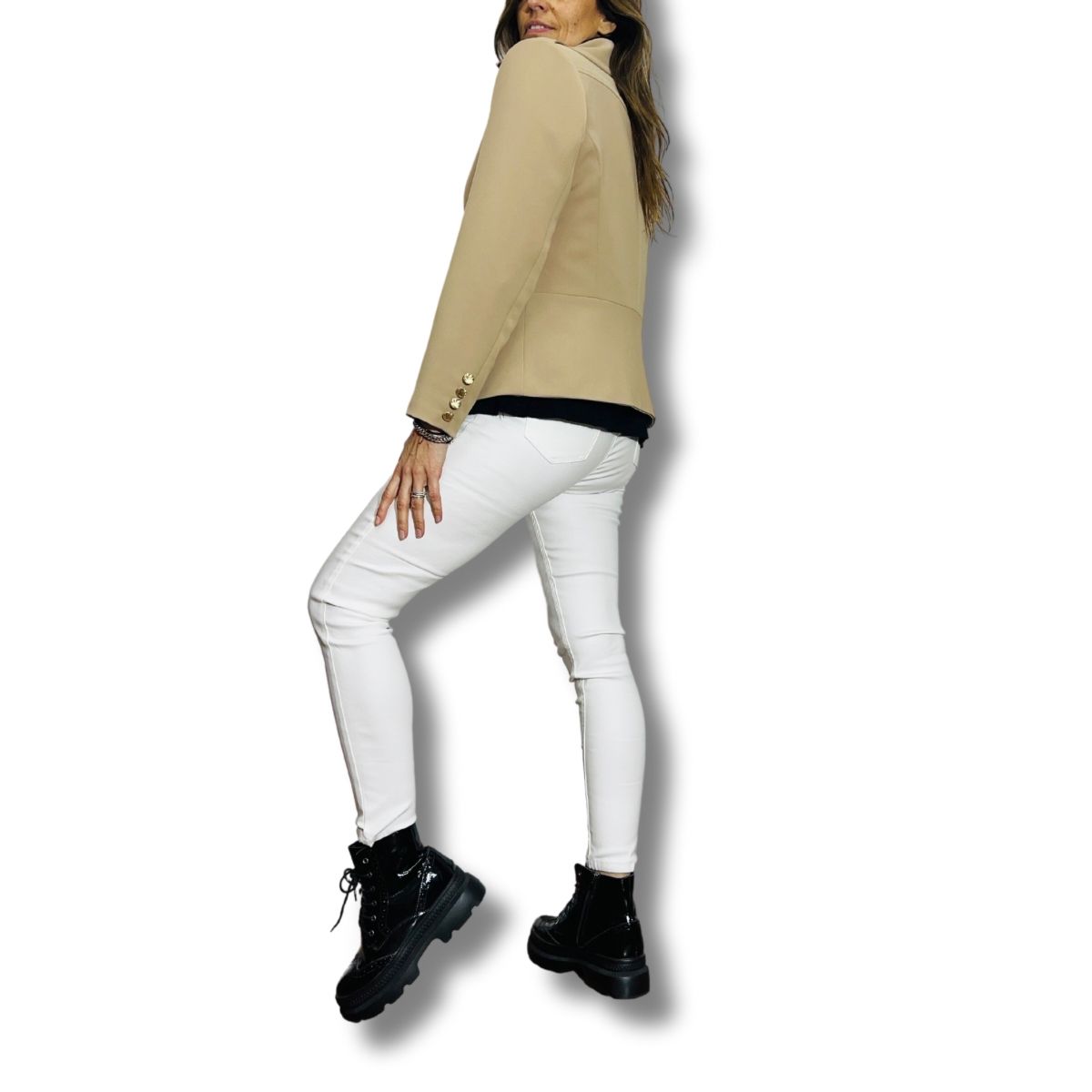 MICHELLE PIFFAUT - CHAQUETA MP CASIMIR BEIGE