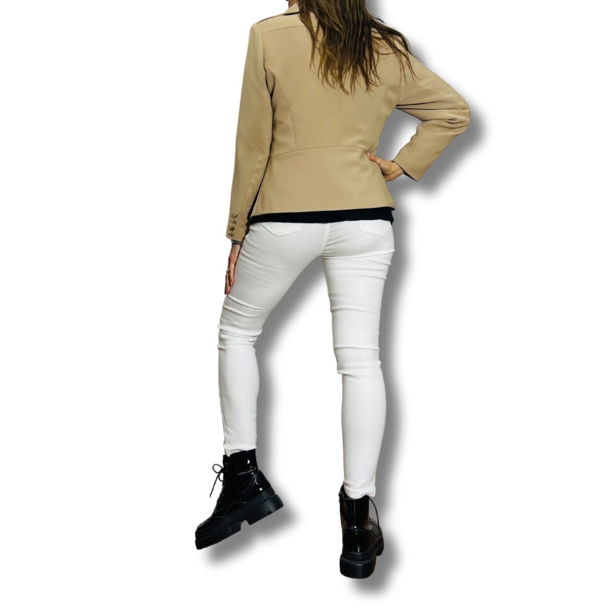 MICHELLE PIFFAUT - CHAQUETA MP CASIMIR BEIGE