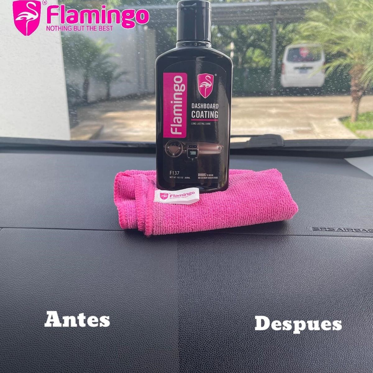 FLAMINGOS - Protector De Tablero De Auto 300 Ml Flamingochile