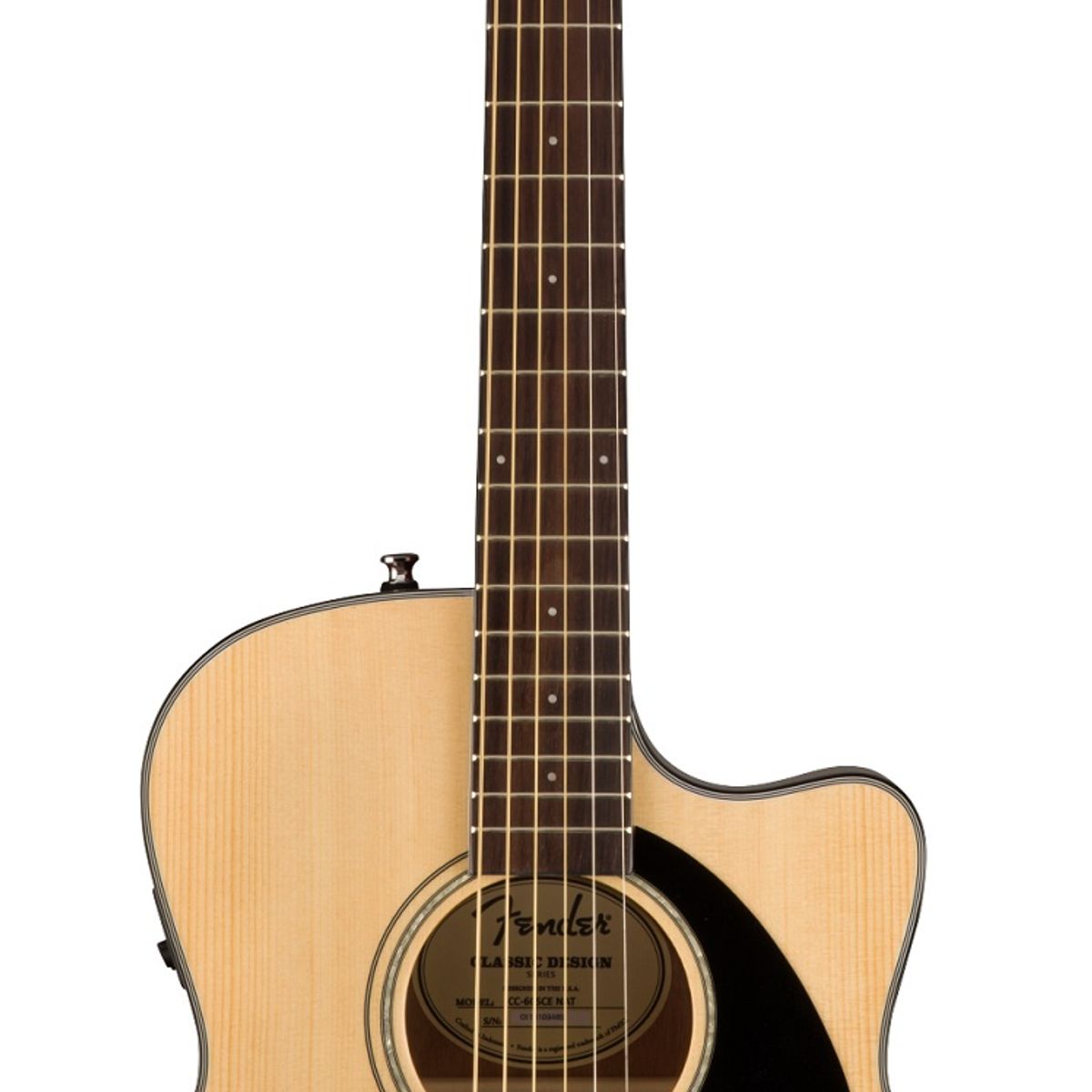 FENDER - Fender Guitarra Electroacústica CC-60SCE
