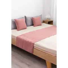 ANGELES DEL HOGAR - Pieceras Plush + 2 Fundas De Cojin 2 plazas/King