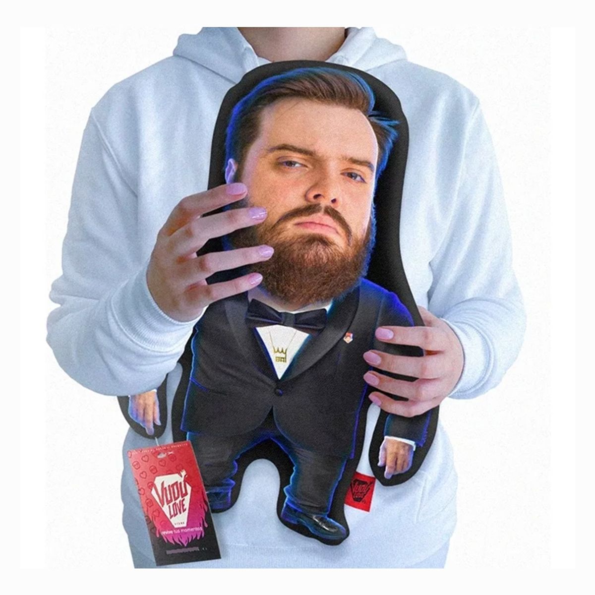 VUDU LOVE - Cojín Meme El Ibai Chiquito 40cm Vudú Love