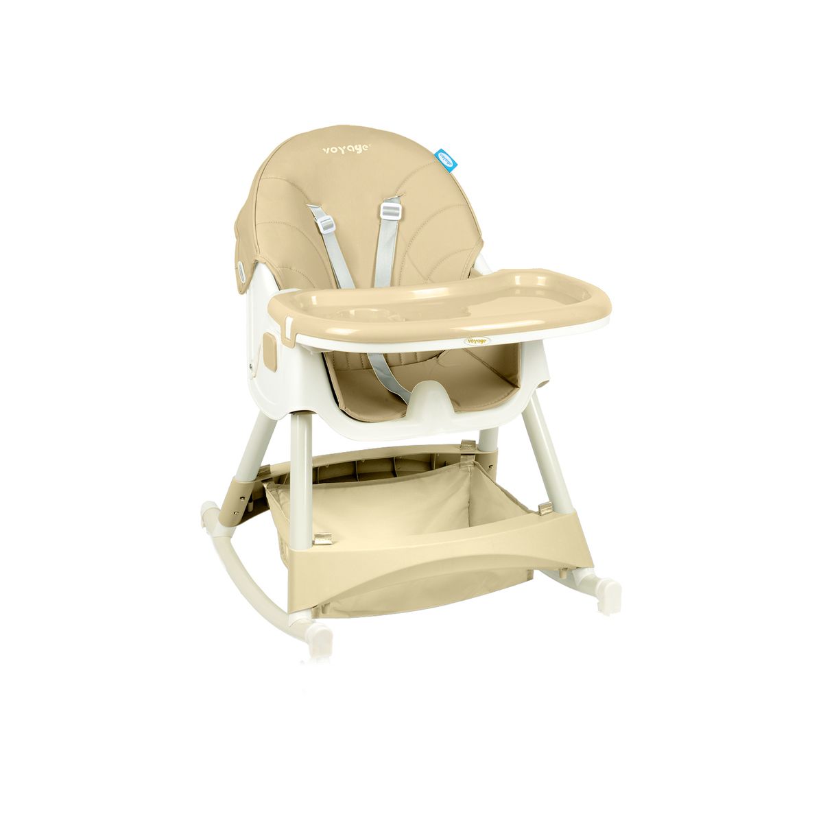 VOYAGE - Silla De Comer Snak Mecedora Kaki