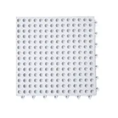 GENERICO - 6 Baldosa Alfombrilla Baño Ducha Drenaje Antidesliz Ventosa