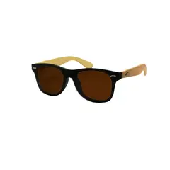 NIBA - Lentes De Sol Varilla Bambú New Mutrún Café