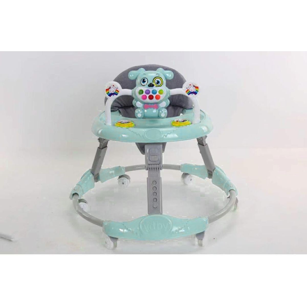 GENERICO - ANDADOR PARA BEBES MUSICAL  PLEGABLE  MODELO PERRITO VERDE