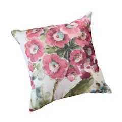 MANDIRHOME - Funda de Cojín Estampada Flores Vintage 45x45cms