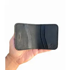 BUFFEL - Billetera Compacta Premium BÜFFEL - Cuero Italiano