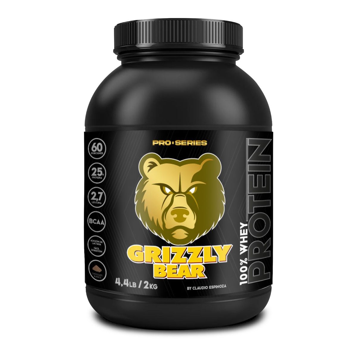 GRIZZLY - Proteína Grizzly Bears 2 kg  - Chocolate blanco - 60 serv.