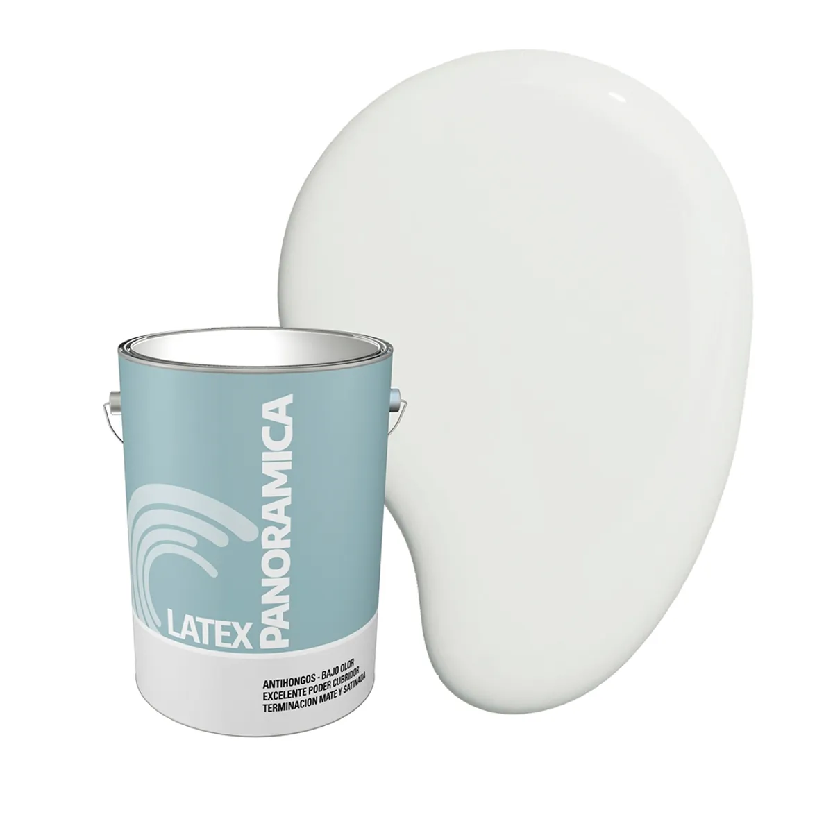 PINTURAS PANORAMICA LTDA - Pintura Latex Super Cubriente Blanco Mate Galón