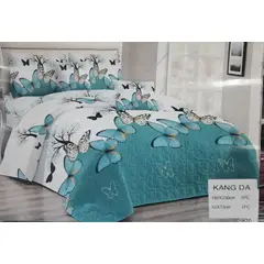 GENERICO - Cobertor Quilt De Verano Reversibles 1.5 Plaza