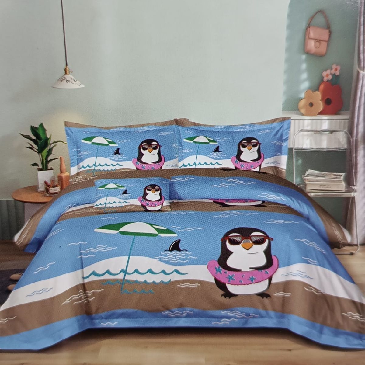 GENERICO - Cobertor Quilt De Verano Reversibles 1.5 Plaza