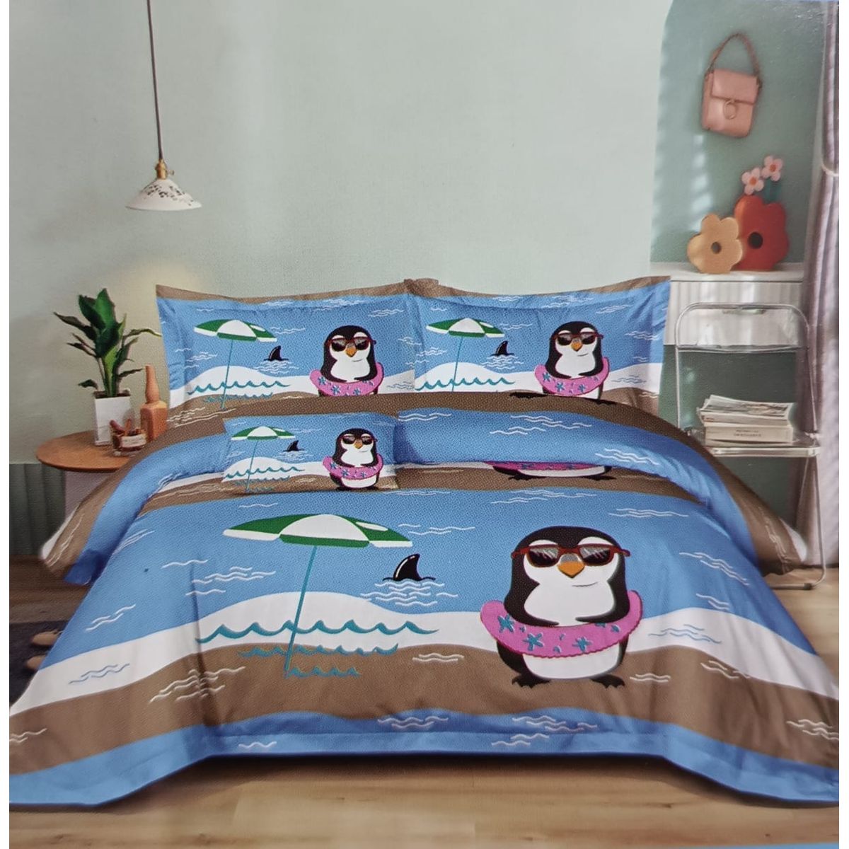 GENERICO - Cobertor Quilt De Verano Reversibles 1.5 Plaza