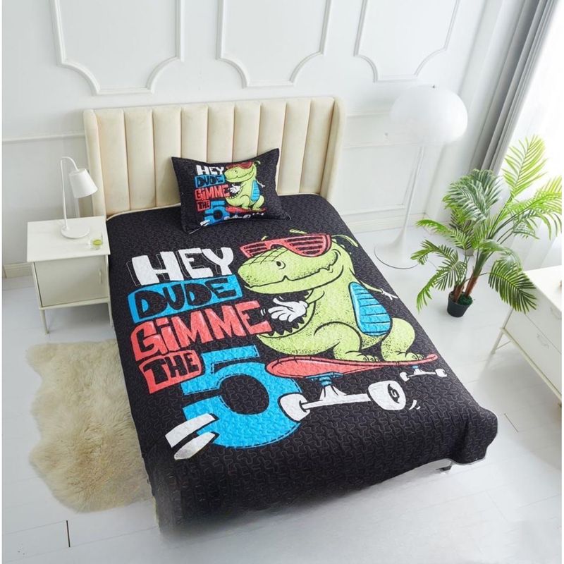 GENERICO - Cobertor Quilt De Verano Reversibles 1.5 Plaza