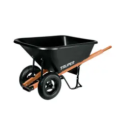 TRUPER - Carretilla Jardinería 580 Kg. 227 Lt. Tp-8