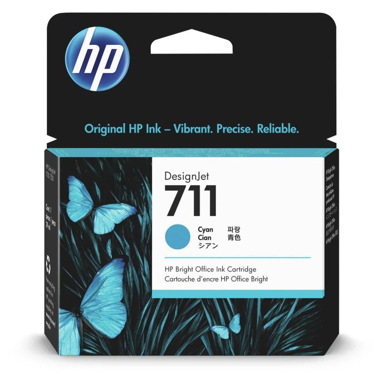 HP - Cartucho Tinta Hp 711 Cyan 29 ml DesignJet Original HP