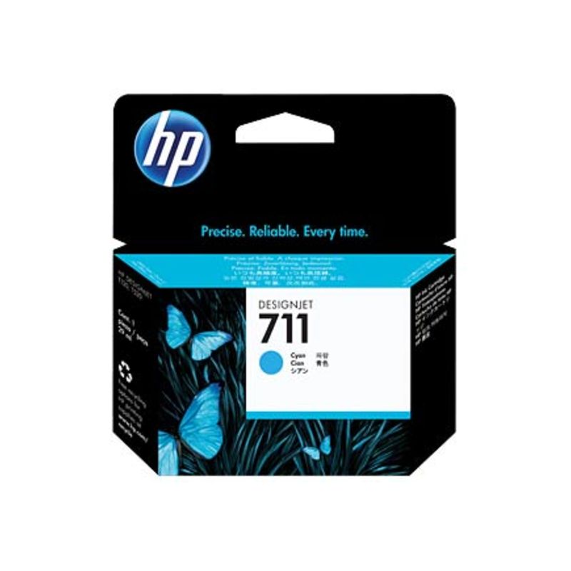 HP - Cartucho Tinta Hp 711 Cyan 29 ml DesignJet Original HP