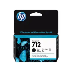 HP - Cartucho de Tinta DesignJet 712 Negro 38 ml Original HP.
