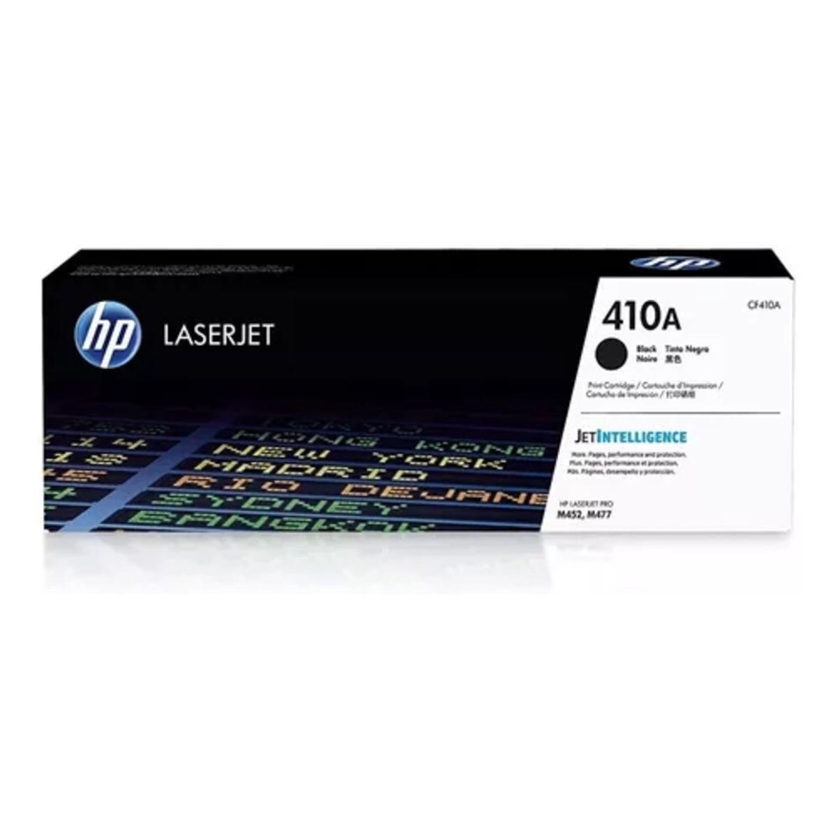 HP - Cartucho de Tóner HP LaserJet 410A Negro 2300 pag Original HP