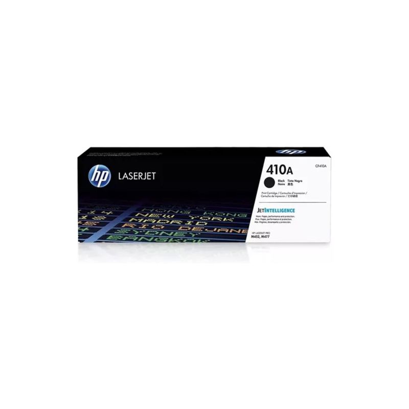 HP - Cartucho de Tóner HP LaserJet 410A Negro 2300 pag Original HP