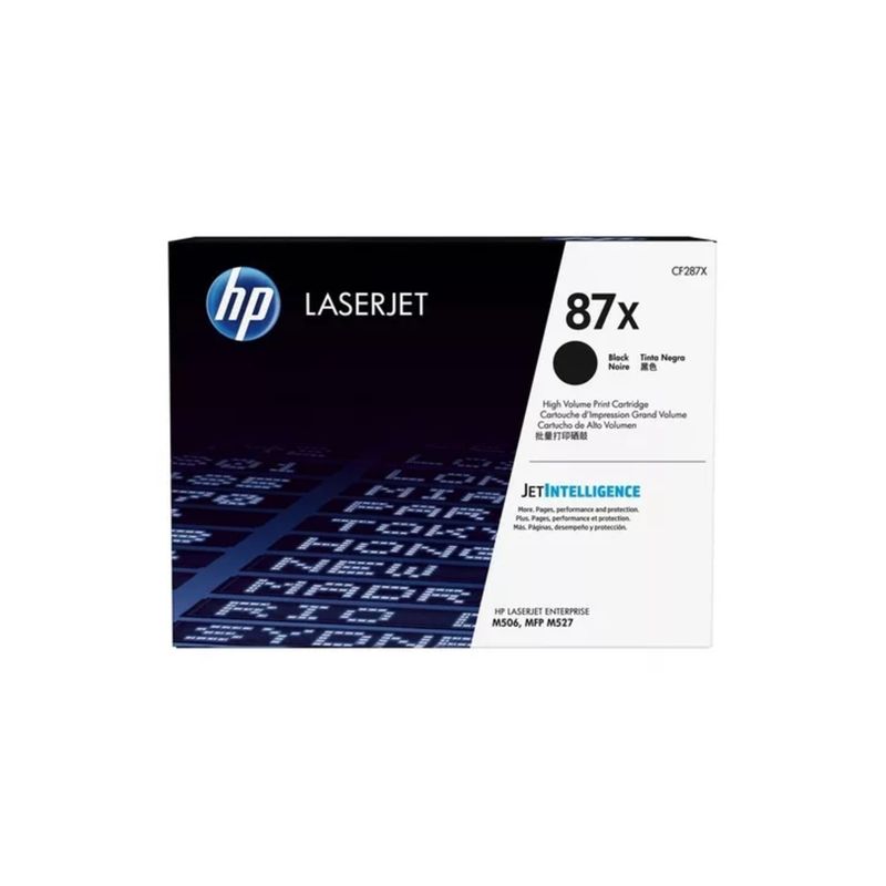 HP - Cartucho Tóner HP LaserJet 87X Negro 18000 páginas Original HP