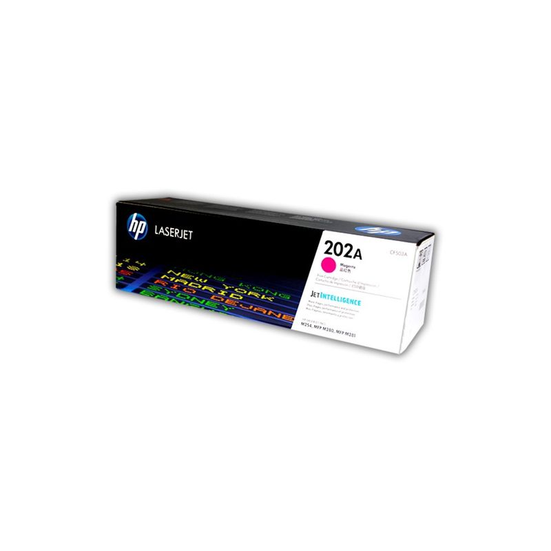 HP - Cartucho Tinta HP LaserJet 202A Magenta1300 pag Original HP