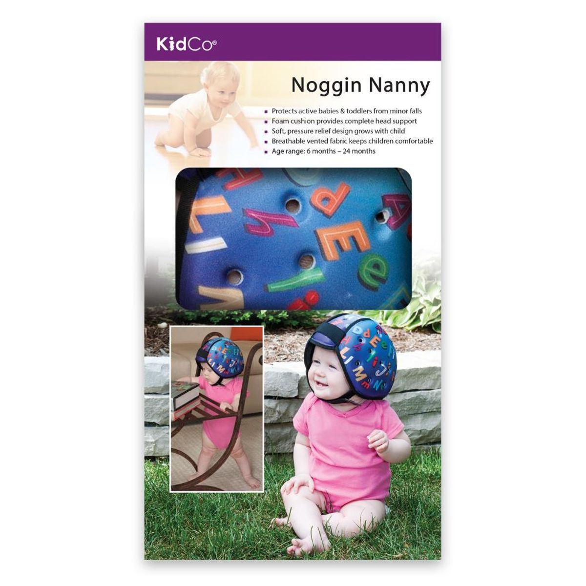 KIDCO - Casco de Protección Antigolpe para Bebé - Azul