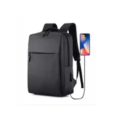 MOBII - Mochila Notebook 15,6”. USB Notebook Multiuso. Negra