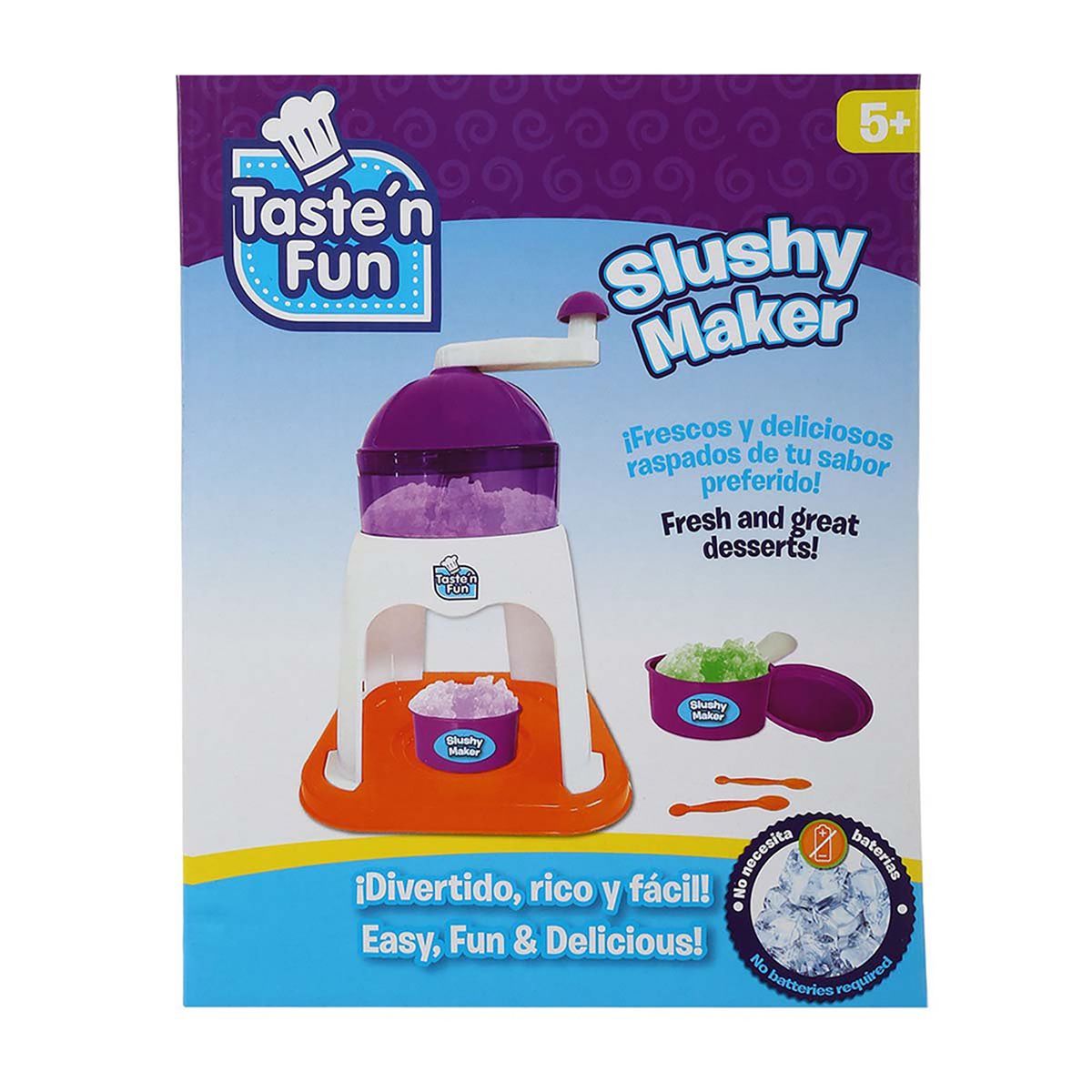 GENERICO - MAQUINA PARA HACER GRANIZADOS TASTE N FUN