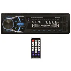 BRAXYSTERN - Radio Auto 1 Din Bluetooth Usb Aux Mp3 Sd Cm1203ma