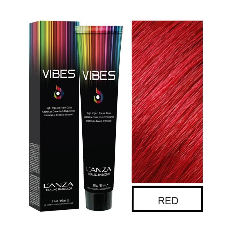 HAKARI - TINTURA FANTASIA SEMIPERMANENTE VIBES LANZA RED 90ML