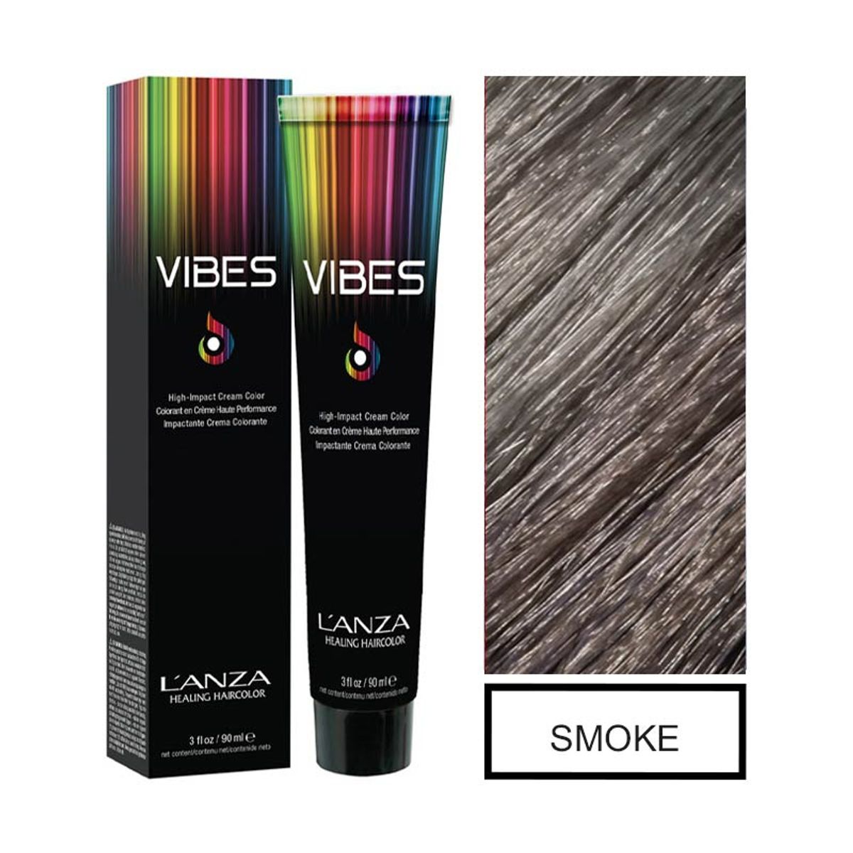 HAKARI - TINTURA FANTASIA SEMIPERMANENTE VIBES LANZA SMOKE 90ML