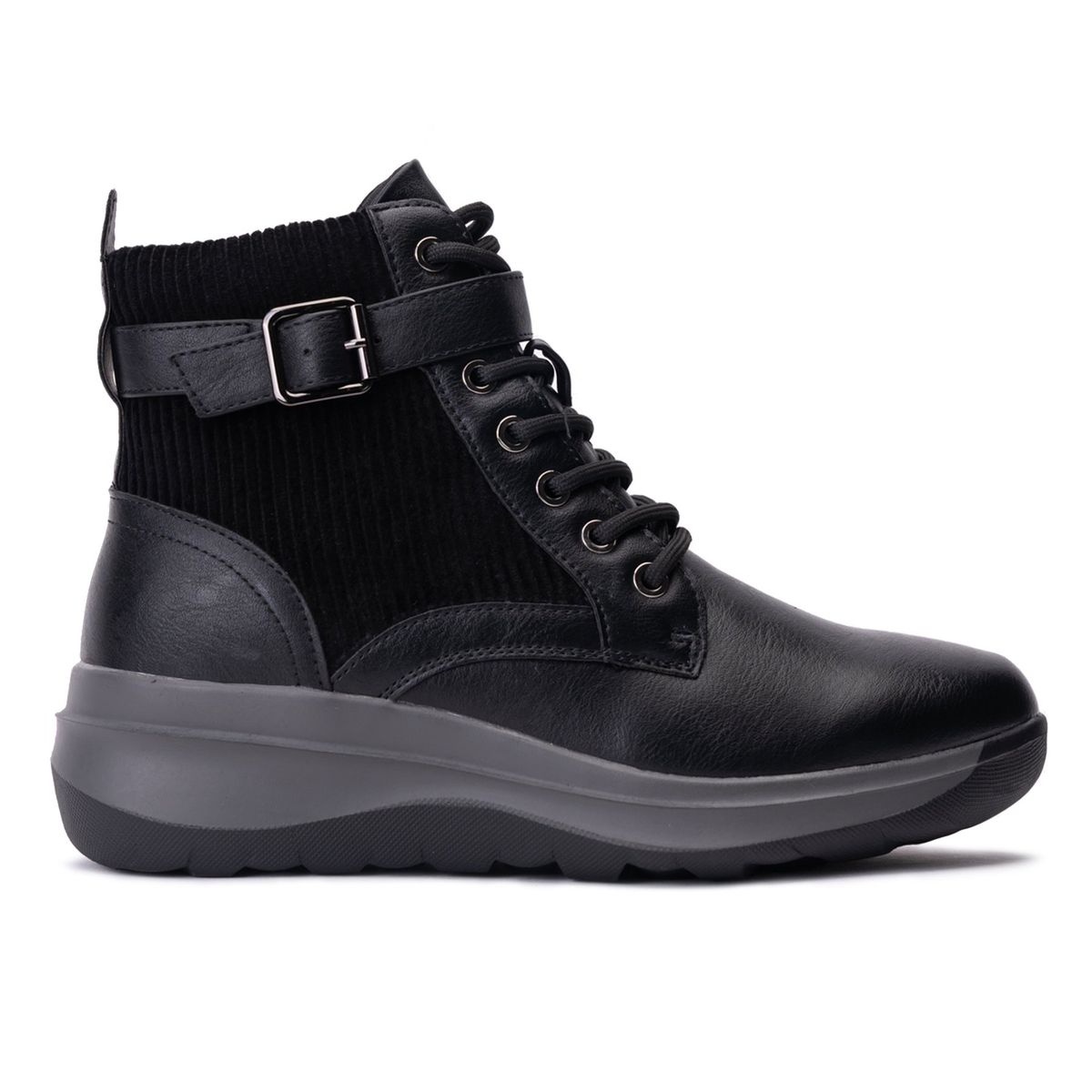 THUNDER BLUE - Botín Mujer Negro Brianna Thunder Blue