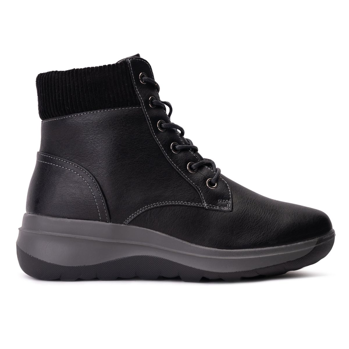 THUNDER BLUE - Botín Mujer Negro Marsali Thunder Blue