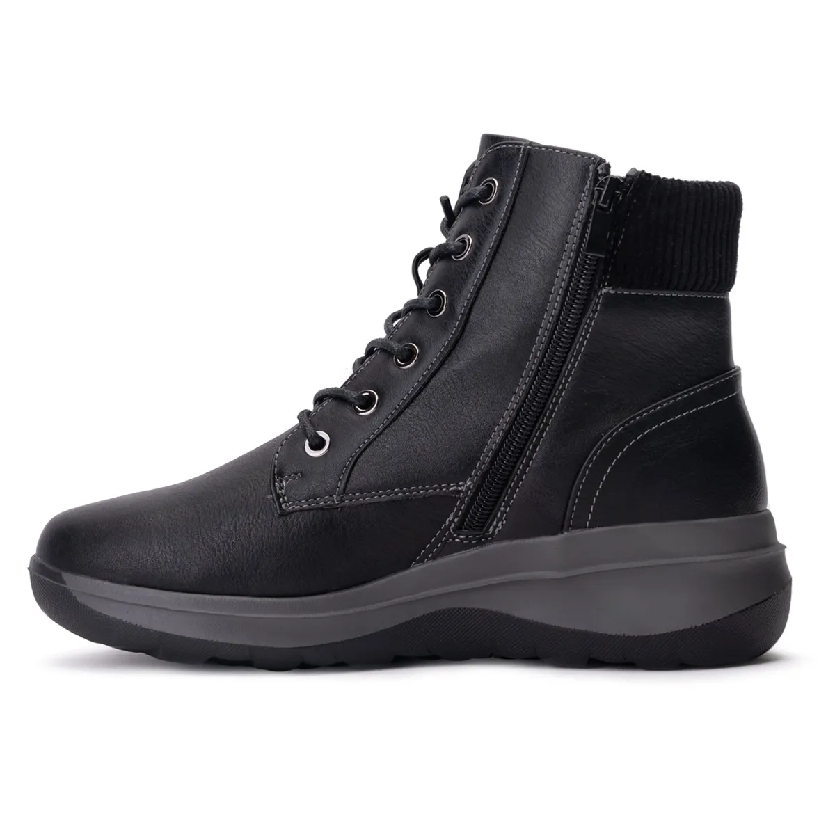 THUNDER BLUE - Botín Mujer Negro Marsali Thunder Blue