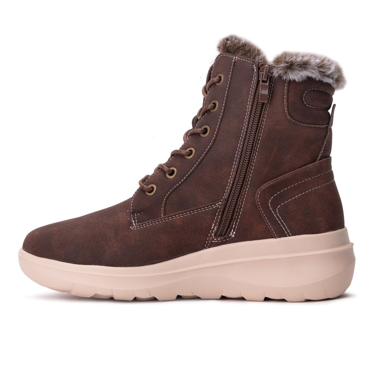 THUNDER BLUE - Botín Mujer Café Oscuro Jenny Thunder Blue