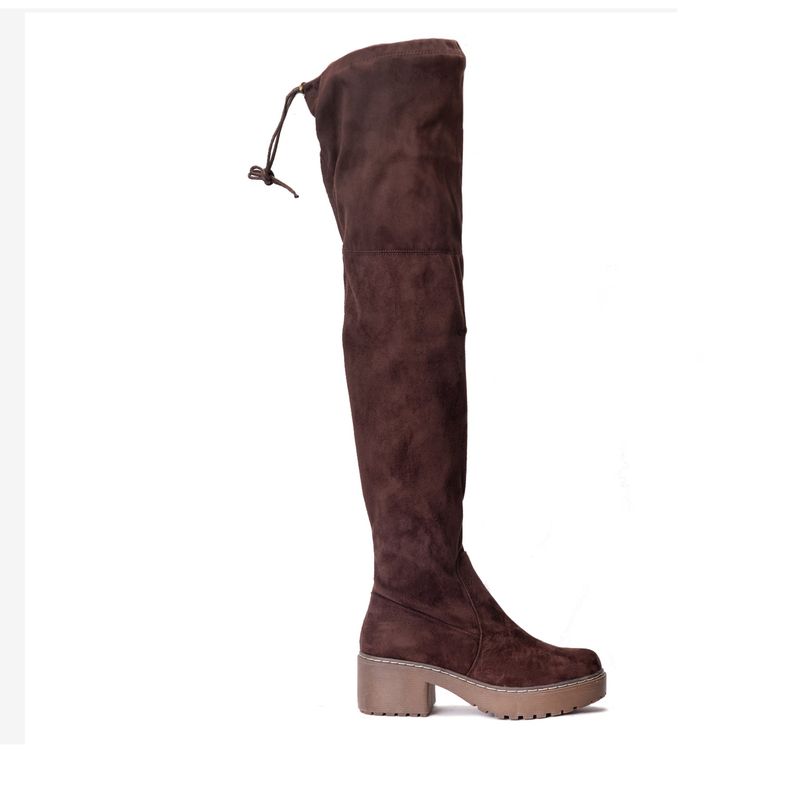 THUNDER BLUE - Bota Mujer Café Oscuro Katrina Thunder Blue